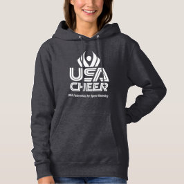 USA Cheer Logo Frauenschwarz Hoodie