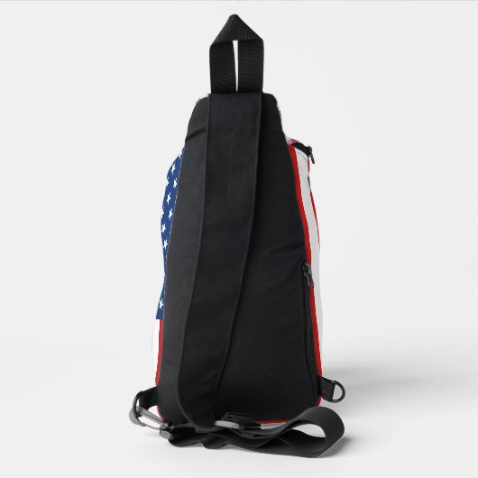 USA Chef Flag Anpassbare Sling Bag (Rückseite)
