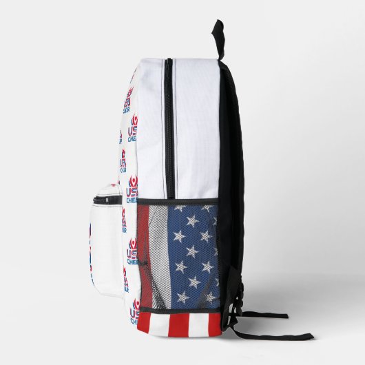 USA Chef Flag Anpassbarer Backpack Bedruckter Rucksack (Rechts)