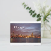 USA Chicago St.K. Postkarte (Stehend Vorderseite)