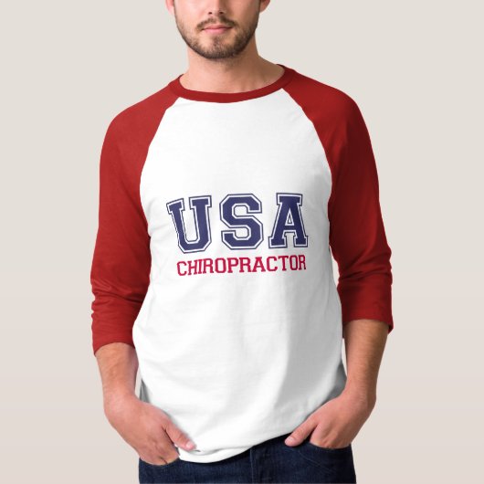 USA-Chiropraktor-T - Shirt (Vorderseite)