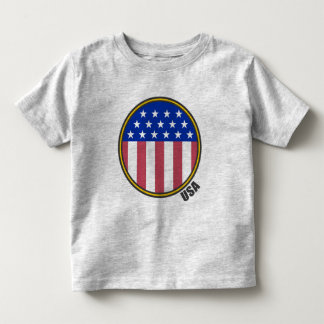 USA-Circular Flag Kleinkind T-shirt