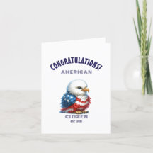 USA Citizenship Herzlichen Glückwunsch American Ca