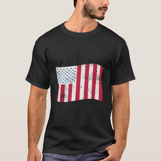 Usa Civil Flag Of Peacetime Â€“ American States T-Shirt (Vorderseite)