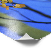 USA, Colorado Aspen-Blätter, die Fotodruck (Ecke)