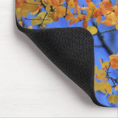 USA, Colorado. Aspen-Blätter, die Mousepad (Ecke)