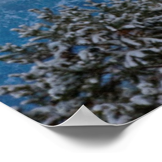 USA, Colorado, Berge in Estes Park Poster (Ecke)