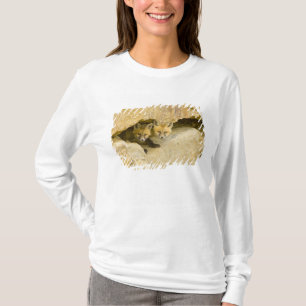 USA, Colorado, Breckenridge. Neugieriger Rotfuchs T-Shirt