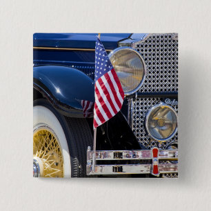 USA, Colorado, Frisco. Vintage Packard Auto Button