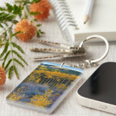 USA, Colorado. Hellgelbe Aspekte in Rockies Schlüsselanhänger (Vorderseite rechts)