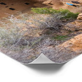 USA, Colorado. Klippenwohnungen Poster (Ecke)