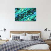 USA, Colorado, Lafayette. Muschel Abalone Leinwanddruck (Insitu (Schlafzimmer))