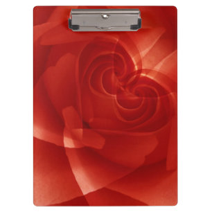 USA, Colorado, Lafayette. Roter Rosenmontage Klemmbrett