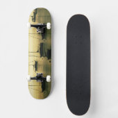 USA, Colorado, Lake Dillon. Früh Skateboard (Vorderseite)