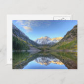 USA, Colorado, Maroon Bells-Snowmass Postkarte (Vorne/Hinten)