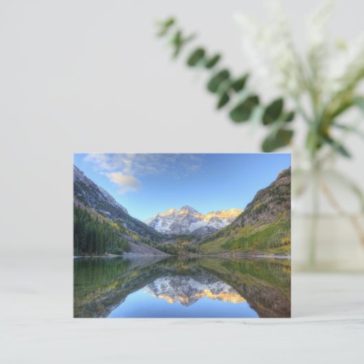 USA, Colorado, Maroon Bells-Snowmass Postkarte (Stehend Vorderseite)