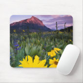 USA, Colorado, Mt. Crested Butte Mousepad (Mit Mouse)