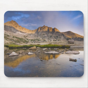 USA, Colorado, Rocky Mountain NP. Sturmwolken Mousepad