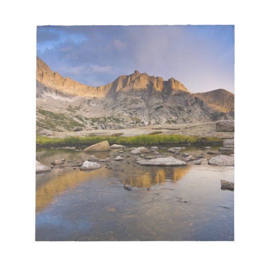 USA, Colorado, Rocky Mountain NP. Sturmwolken Notizblock (Vorderseite)