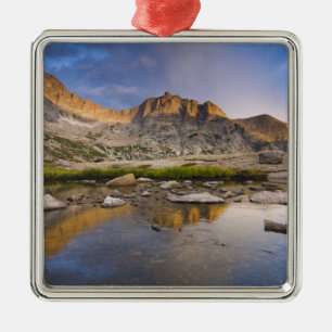 USA, Colorado, Rocky Mountain NP.  Sturmwolken Silbernes Ornament