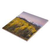 USA, Colorado, Rocky Mountains. Morgenröte Fliese (Seite)