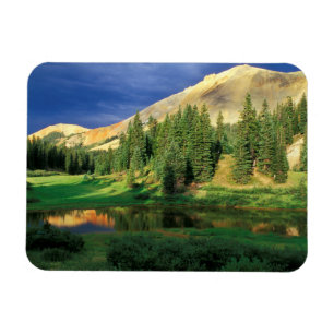 USA, Colorado Roter Berg bei Sonnenuntergang Magnet