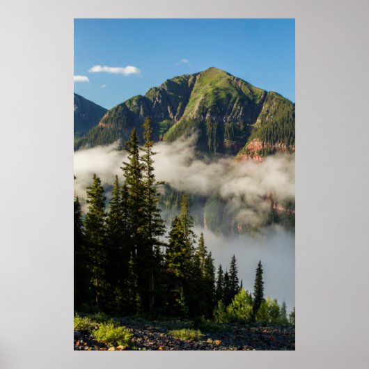 USA, Colorado, San Juan Mountains. Clearing Poster (Vorne)