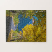 USA, Colorado. Straßenbelag mit Aspen Puzzle (Horizontal)