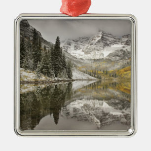 USA, Colorado, White River National Forest, Silbernes Ornament