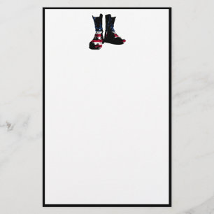 USA Combat Boots Briefpapier