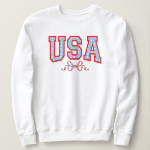 USA Coquette University Sweatshirt