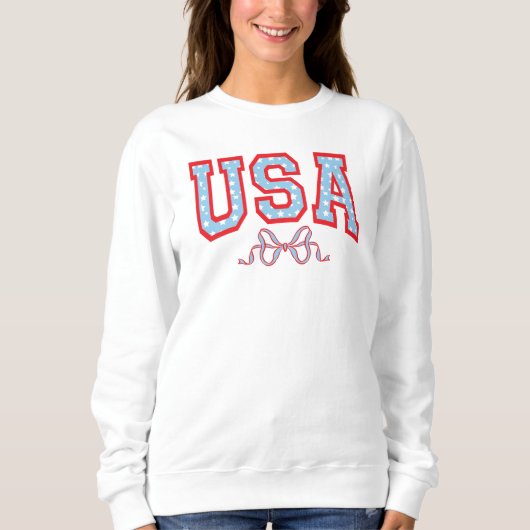 USA | Coquette University Sweatshirt (Vorderseite)