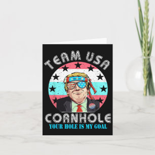 Usa Cornhole Shirt Team Cornhole Shirts Funny Corn Karte