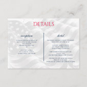 USA Couple Begleitkarte (Vorderseite)