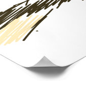 USA Cowboy Travel Poster (Ecke)