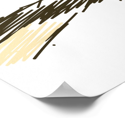 USA Cowboy Travel Poster (Ecke)