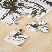 USA Cowboy Travel Poster Puzzle (Seite)