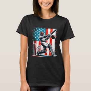 Usa Cricket Trikot Usa Cricket Team Fan Unterstütz T-Shirt