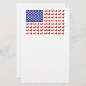 USA-Dackel Briefpapier (Vorne/Hinten)
