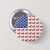 USA-Dackel Button (Vorne & Hinten)