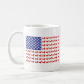 USA-Dackel Kaffeetasse (Links)