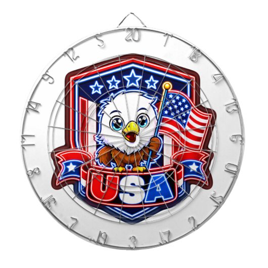 USA DARTSCHEIBE (vorne)