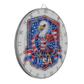 USA DARTSCHEIBE (Vorderseite Links)