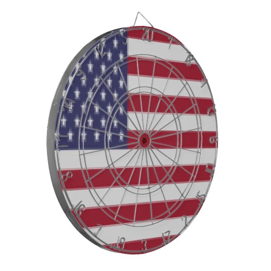 USA DARTSCHEIBE (Vorderseite Links)