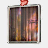 USA, DC, Staatsangehöriger Washingtons, Washington Silbernes Ornament (Links)