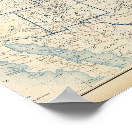 USA Dec 1860 Poster (Ecke)