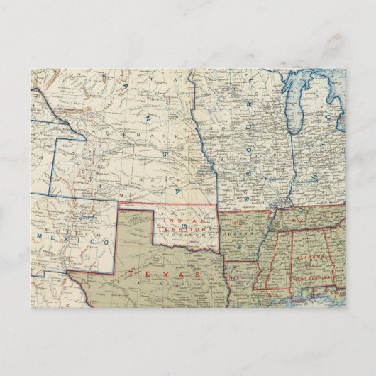 USA Dec 1861 Postkarte (Vorderseite)