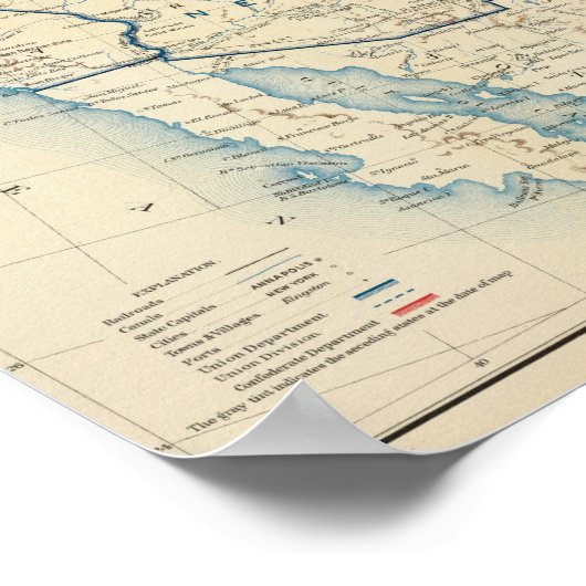 USA Dec 1863 Poster (Ecke)