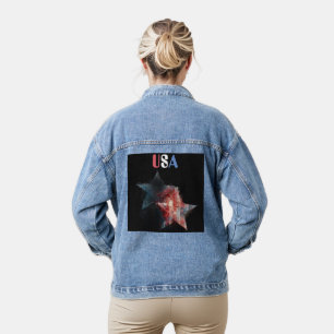 USA-Denim-Jacke Jeansjacke