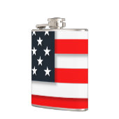 USA der amerikanischen Flagge Flachmann (Links)